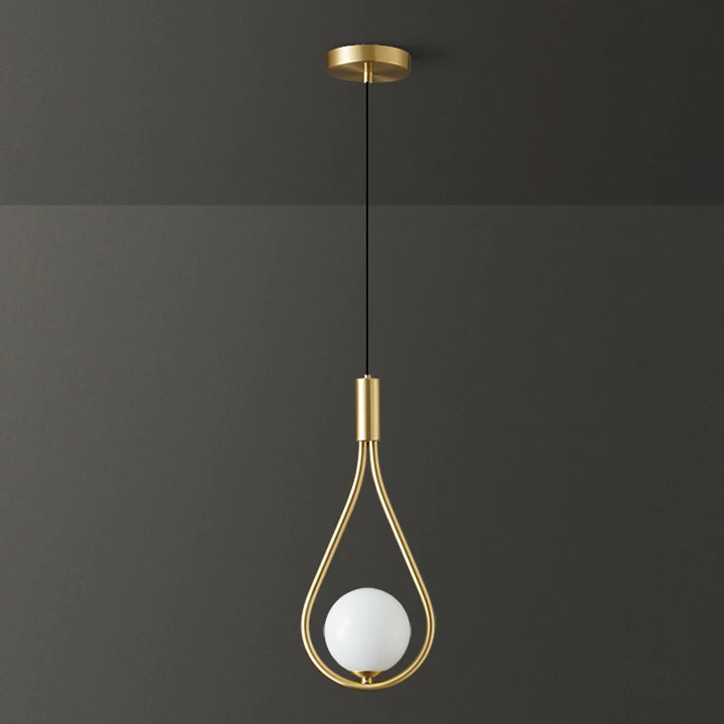 Lira™ Modern Teardrop Pendant Light